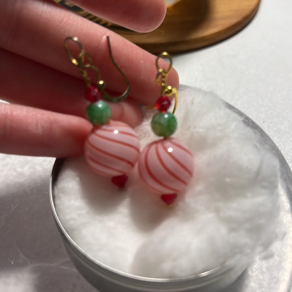 Candy Cane Earrings - image 2